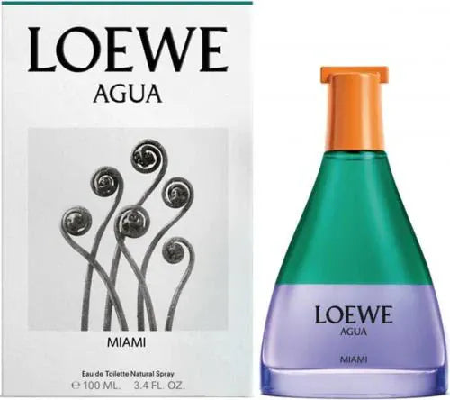 Loewe Agua Miami Beach Perfume Unisex/Cologne For Men & Women Eau de Toilette 3.4 Oz Edt