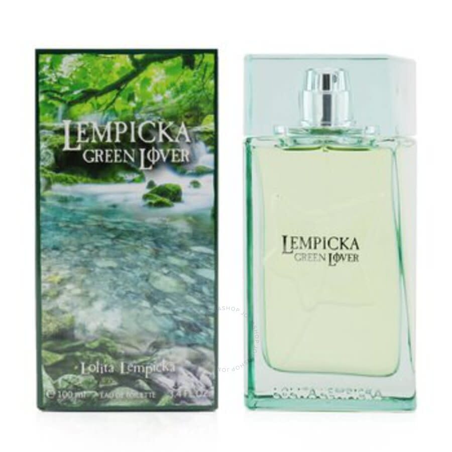 Lolita Lempicka Green Lover Cologne For Men Eau De Toilette Spray 3.4 Oz