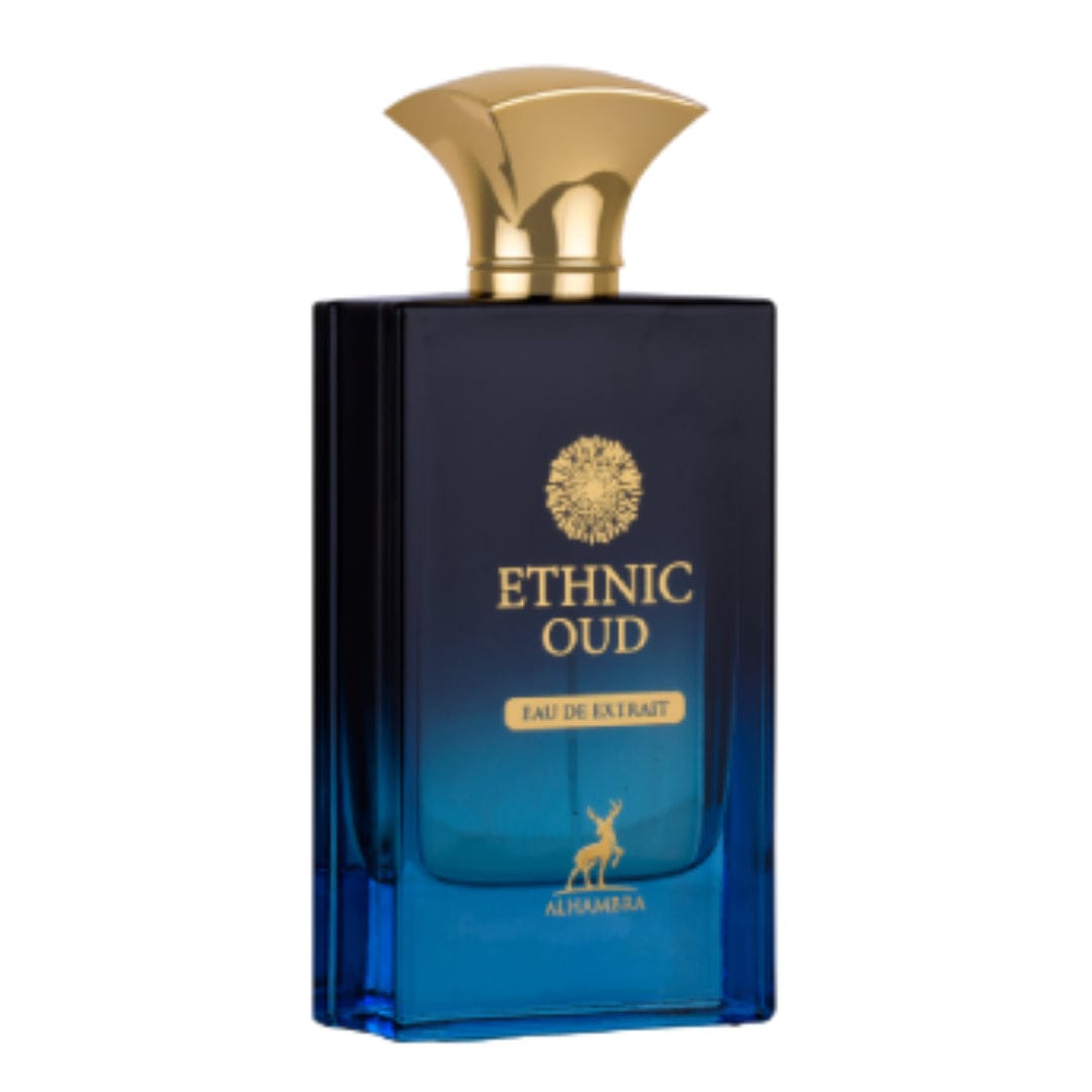 Maison Alhambra Ethnic Oud  Men’s Perfume/Cologne For Men Eau de Parfum 3.4 Oz Edp
