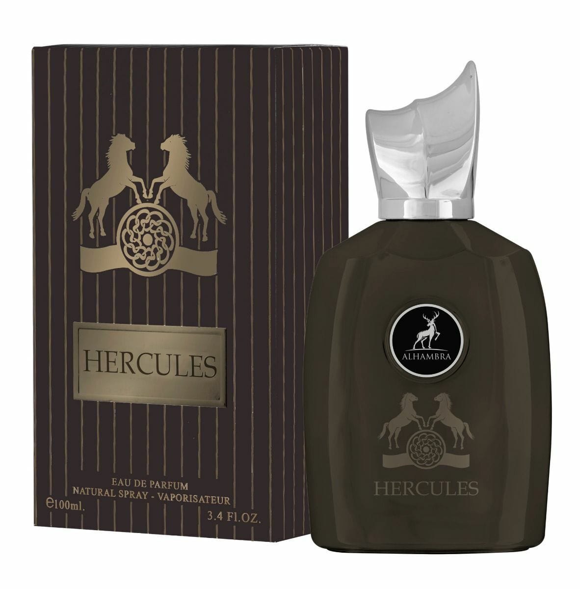Maison Alhambra Hercules Men’s Perfume/Cologne For Men Eau de Parfum 3.4 oz Edp