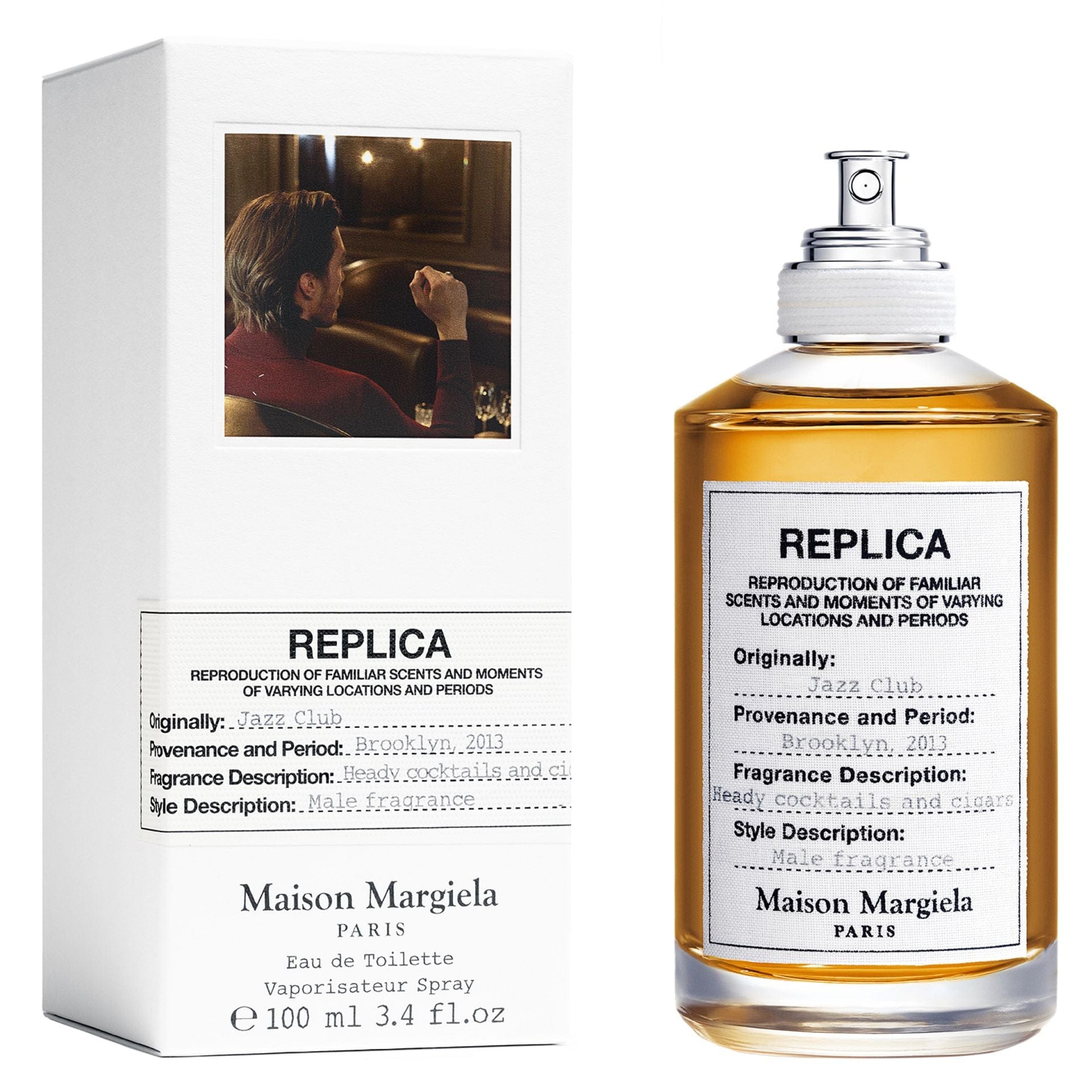 Maison Margiela Replica Jazz Club For Men Eau De Toilette 3.4 oz / 100 ml