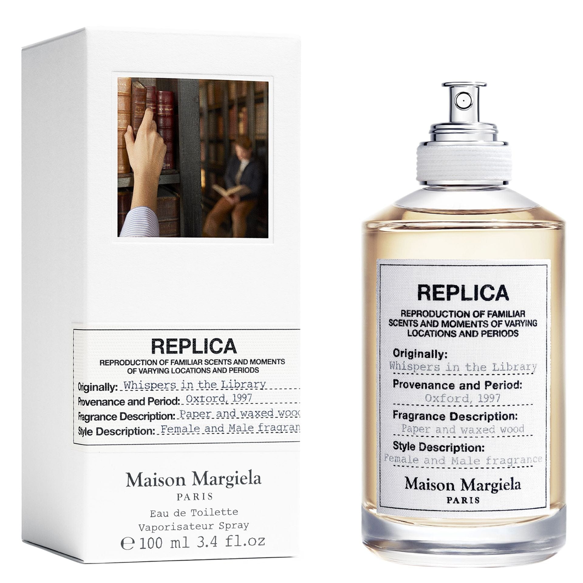 Maison Margiela Replica Whispers In The Library Unisex Eau De Toilette 3.4 oz / 100 ml