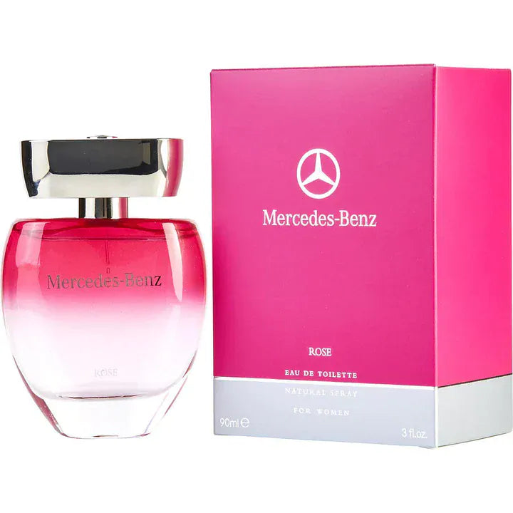 Mercedes-Benz Rose Women’s Perfume/Cologne For Women Eau de Toilette 3.0 oz Edt