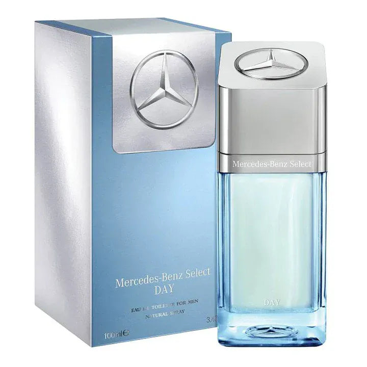 Mercedes-Benz Select Day Men’s Perfume/Cologne For Men Eau de Toilette 3.4 Oz Edt