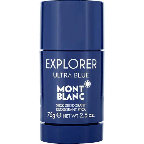 Montblanc Explorer Ultra Blue For Men Eau De Parfum Deodorant Stick 2.5 oz / 75 ml