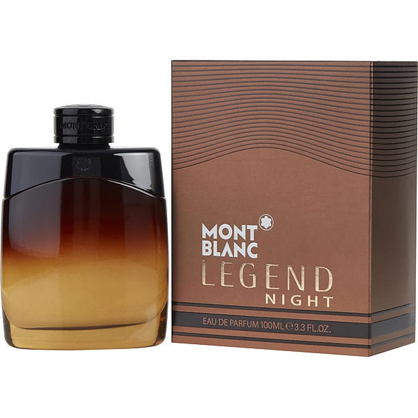 Montblanc Legend Night Men's Perfume/Cologne For Men Eau de Parfum 1.7 oz / 3.4 oz / Gift Set 3.4 oz Edp 3.4 oz