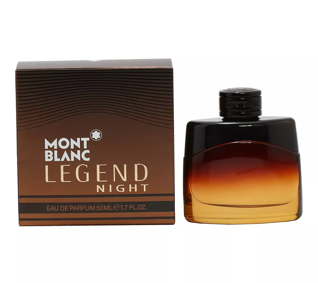 Montblanc Legend Night Men's Perfume/Cologne For Men Eau de Parfum 1.7 oz / 3.4 oz / Gift Set 3.4 oz Edp 1.7 oz