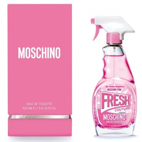 Moschino Pink Fresh Couture Women's Perfume/Cologne For Women Eau De Toilette 1.7 oz / 3.4 oz / Gift Set 3.4 oz Edt 3.4 oz