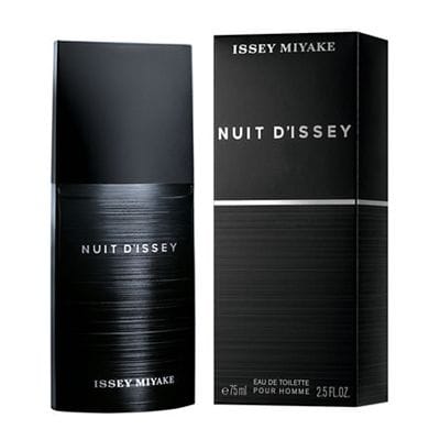 Nuit D'Issey Cologne For Men Eau De Toilette 2.5 Oz / 4.2 Oz Edt