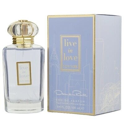Oscar de la Renta Live In Love New York For Her Eau de Parfum Spray 3.4 Oz