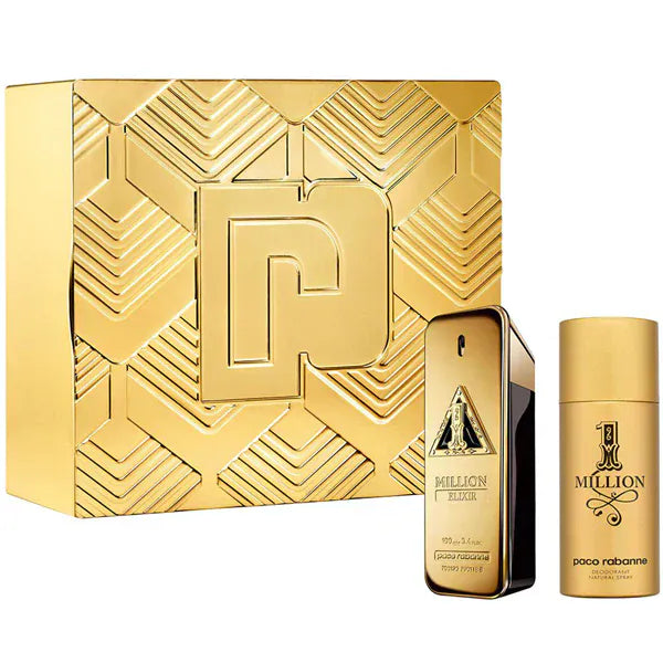 Paco Rabanne 1 Million Elixir - For Men Eau de Parfum Gift Set 3.4 oz