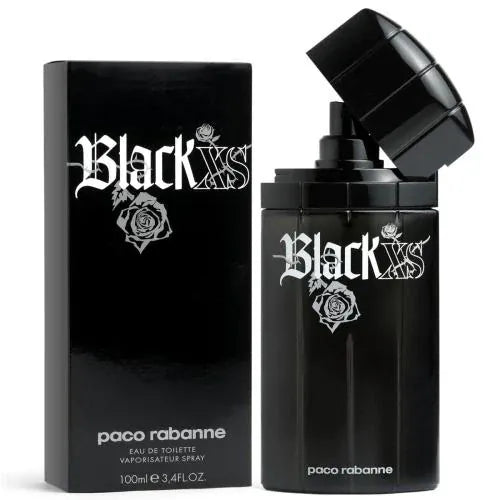 Paco Rabanne Black XS Old For Men/Cologne For Men Eau de Toilette 3.4 Oz Edt