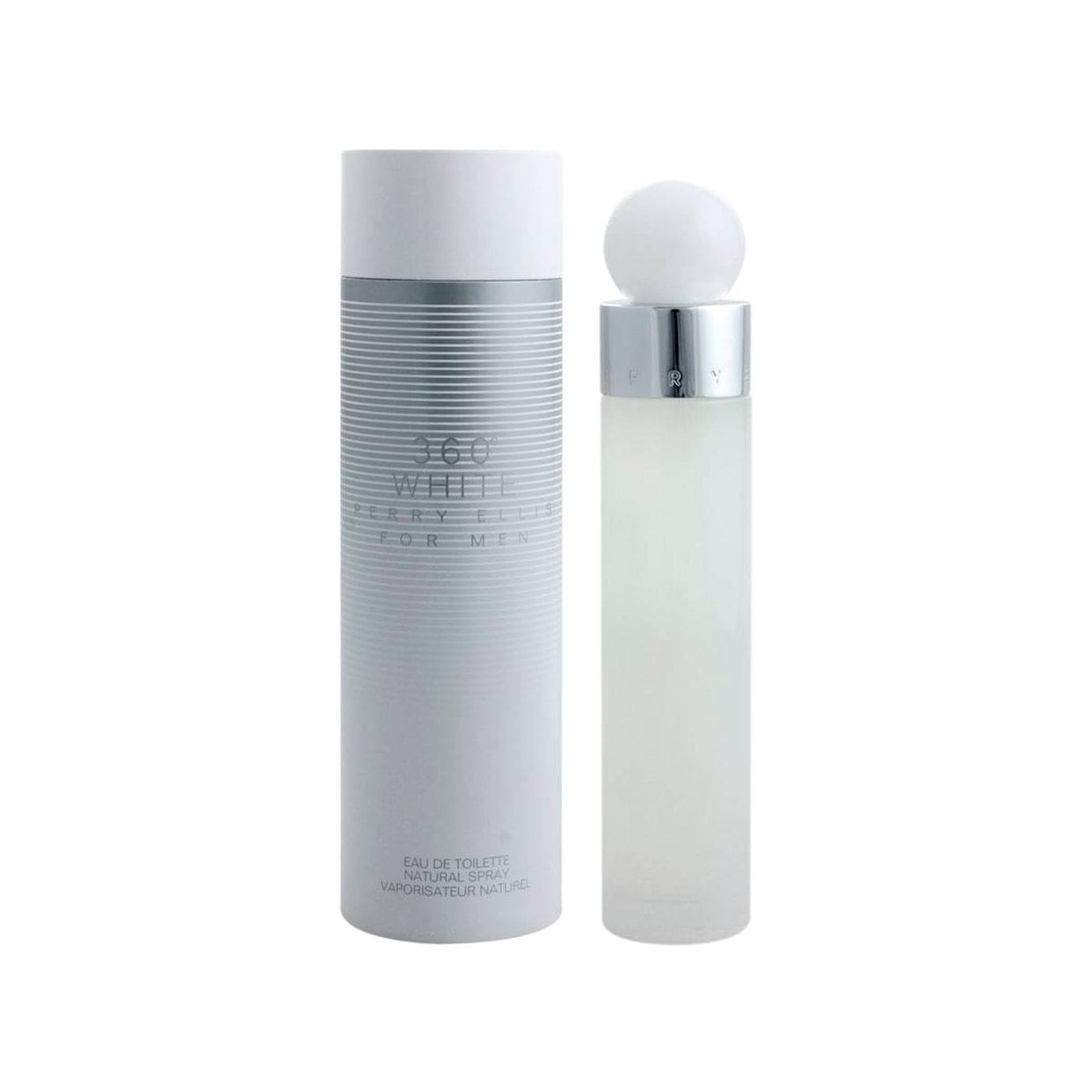 Perry Ellis 360° White Cologne For Men Eau De Toilette Spray 3.4 Oz