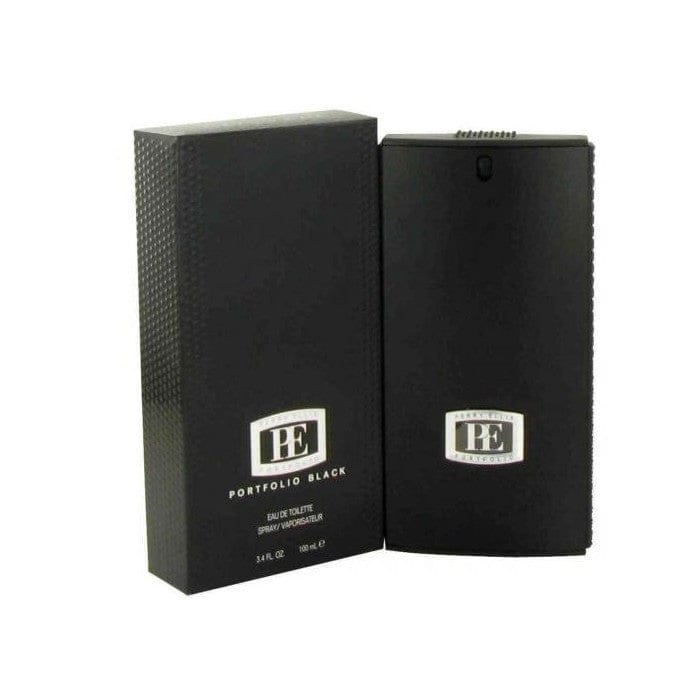Perry Ellis Portfolio Black Cologne For Men Eau De Toilette Spray 3.4 Oz