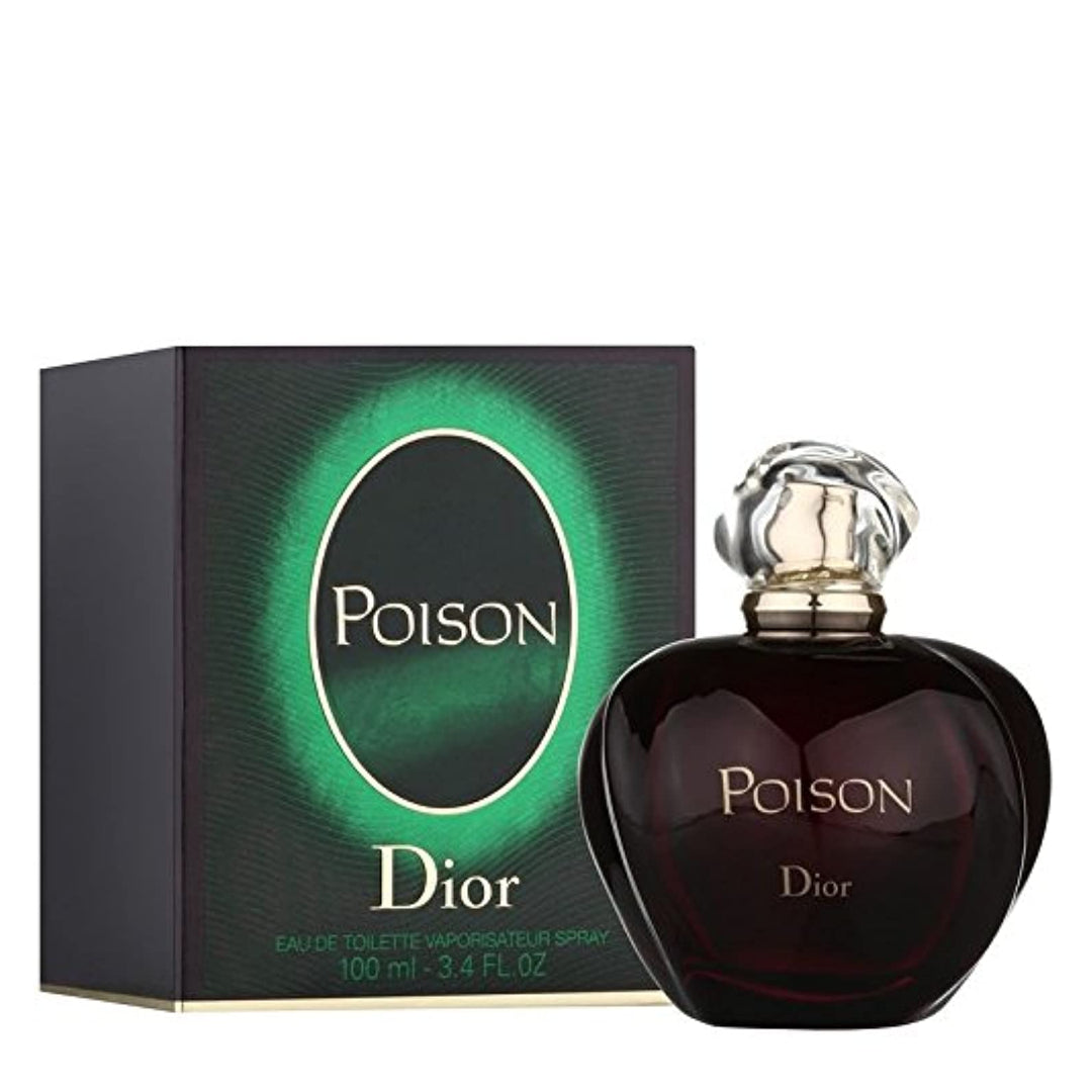 Poison 3.4 Oz Eau De Toilette Spray By Christian Dior New For Women - NO BOX