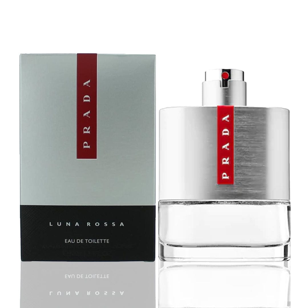 Prada Luna Rossa Men's Perfume/Cologne For Men Eau De Toilette 1.7 oz / 3.4 oz / 5.0 oz / Gift Set 3.4 oz Edt 5.0 Oz