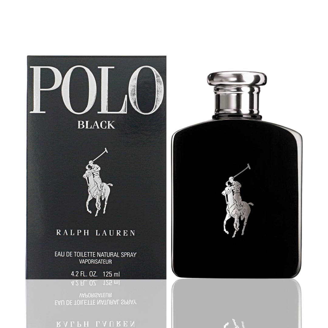 Ralph Lauren Polo Black Men's Perfume/Cologne For Him Eau de Toilette 2.5oz / 4.2 oz / 6.7 oz / Gift Set 4.2 oz Edt