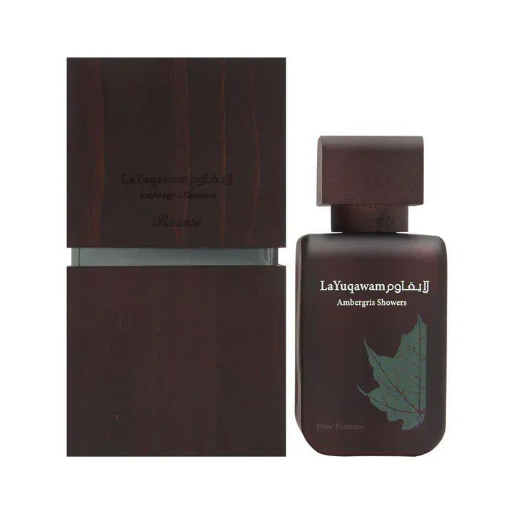 Rasasi La Yuqawam Ambergris Showers Men’s Perfume/Cologne For Men Eau de Parfum 2.5 Oz Edp