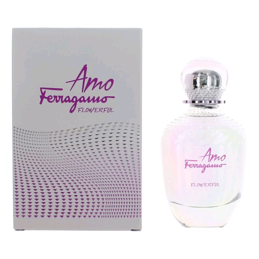Salvatore Ferragamo Amo Ferragamo Flowerful Perfume For Women Eau De Toilette Spray 3.4 Oz