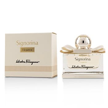 Salvatorre Ferragamo Signorina Eleganza Perfume For Women Eau De Parfum 3.4 Oz