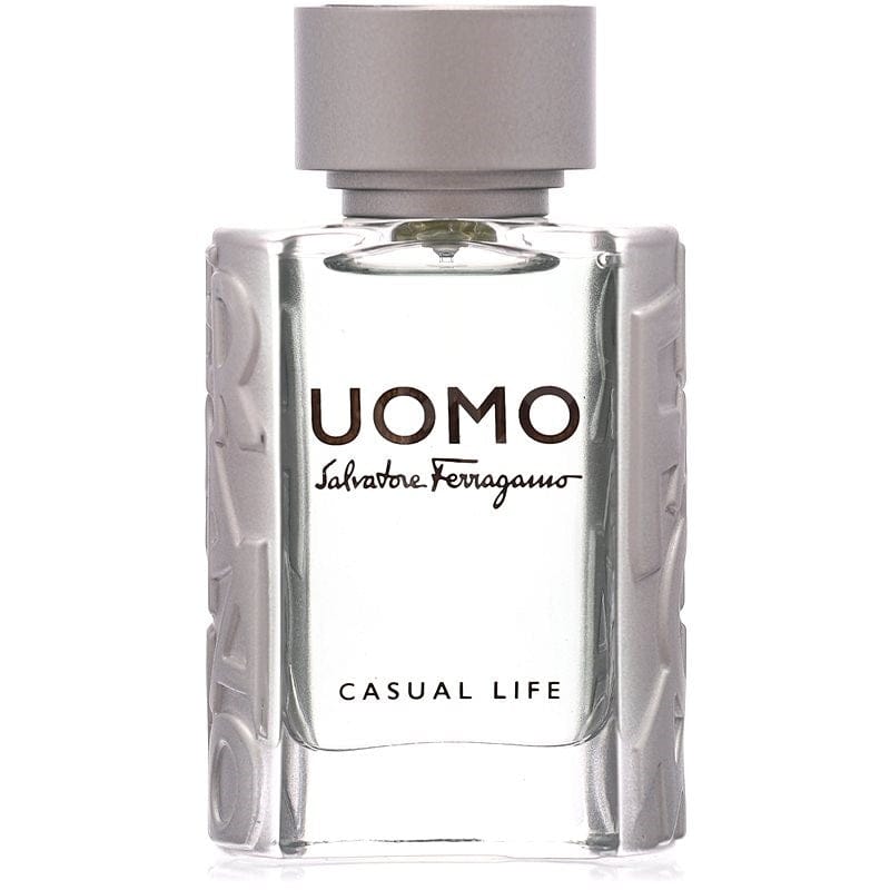 Salvatorre Ferragamo Uomo Casual Life Cologne For Men Eau De Toilette 3.4 Oz