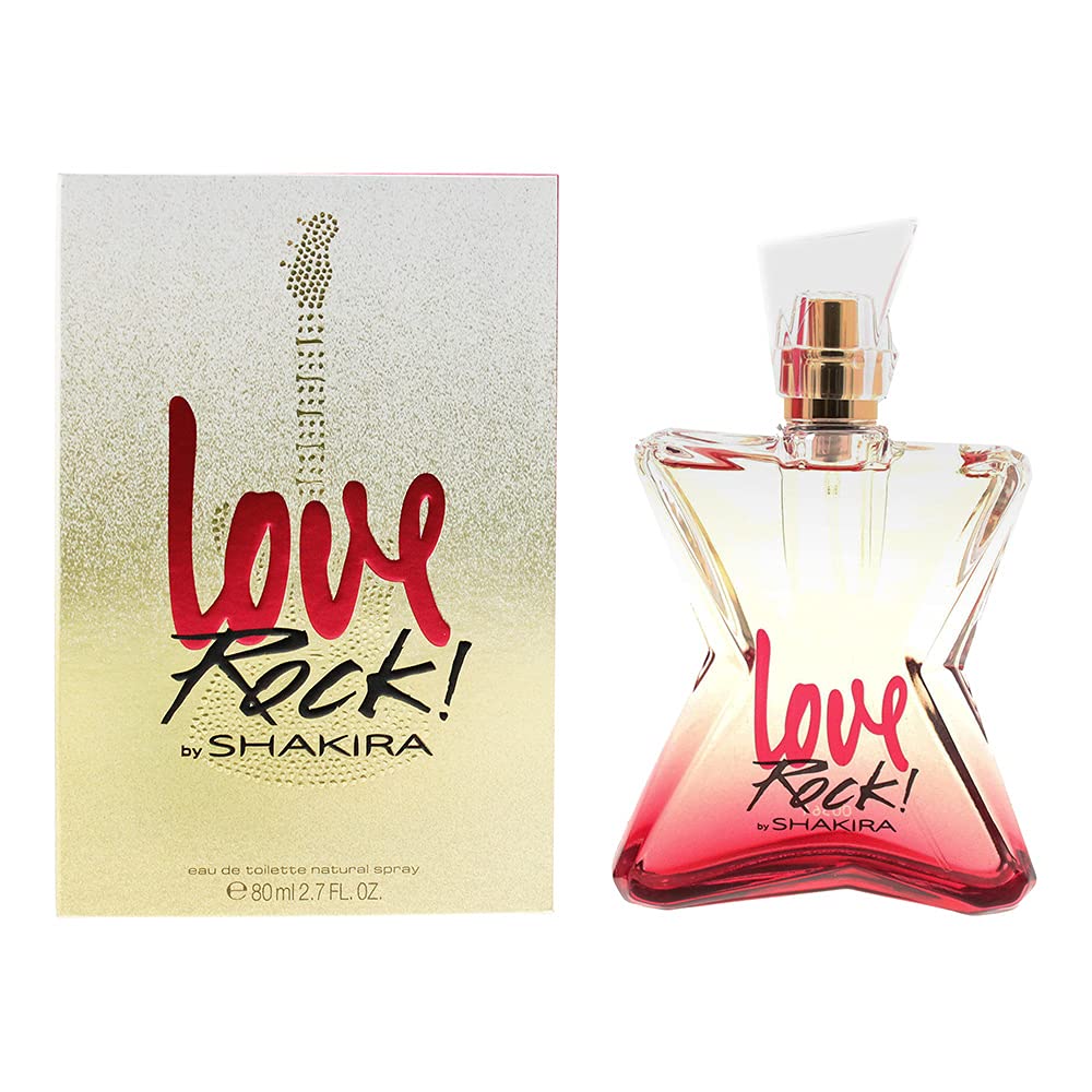 Shakira Love Rock! Women’s Perfume/Cologne For Women Eau de Toilette 2.7 oz Edt