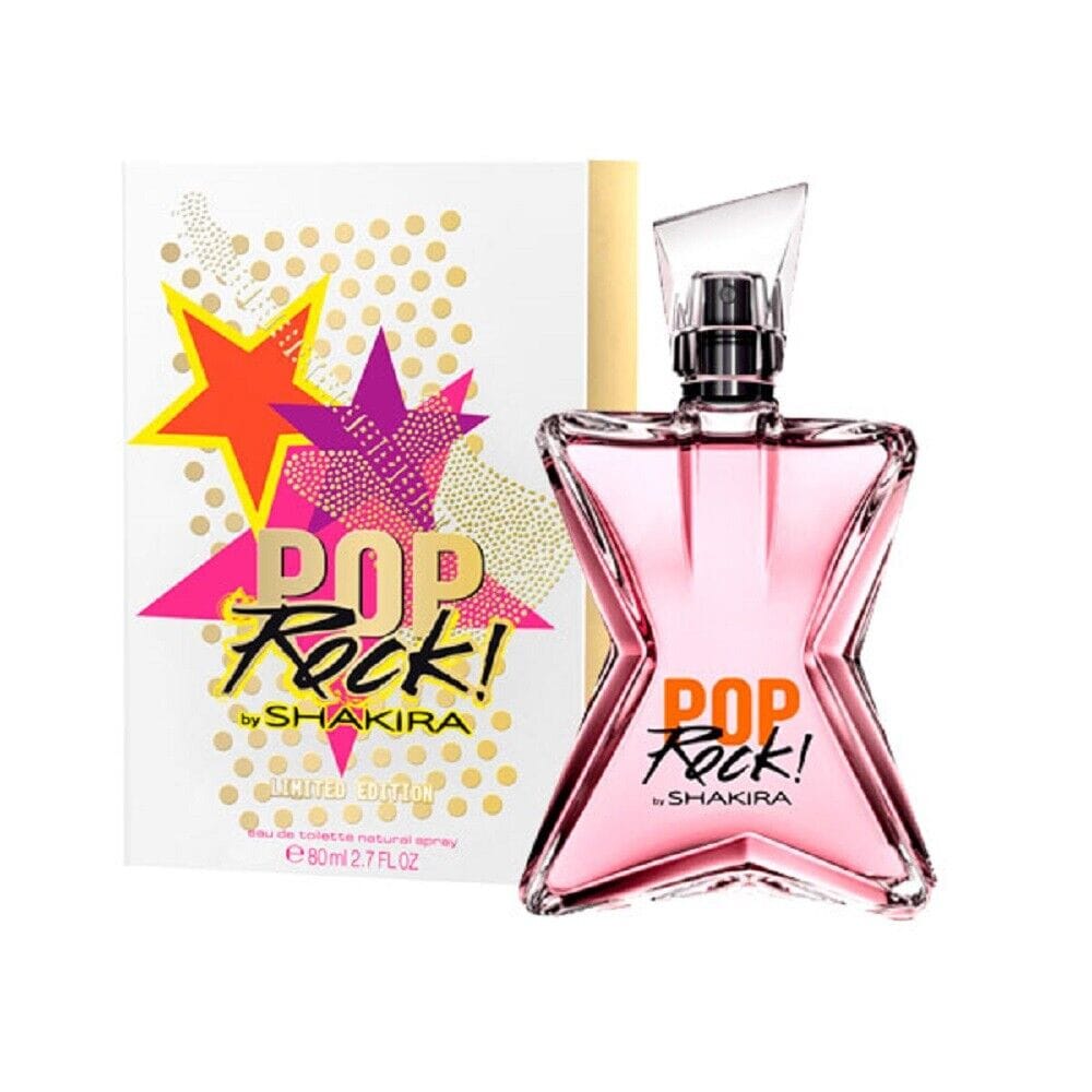 Shakira Pop Rock! Women’s Perfume/Cologne For Women Eau de Toilette 2.7 oz Edt