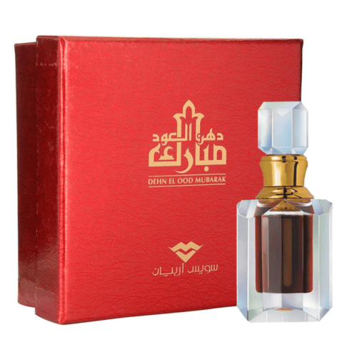 Swiss Arabian Dehn El Ood Mubarak Unisex Perfume/Cologne For Men & Women Parfum Oil 6 ml