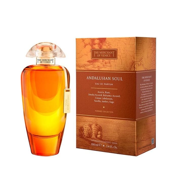 The Merchant of Venice Andalusian Soul Unisex Perfume/Cologne For Men & Women Eau de Parfum 3.4 oz Edp