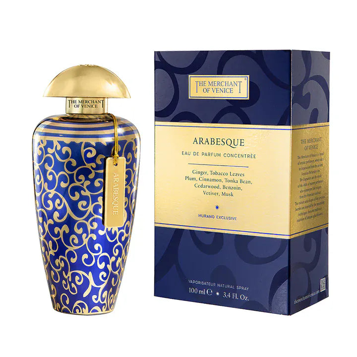 The Merchant of Venice Arabesque Unisex Perfume/Cologne For Men & Women Eau de Parfum 3.4 oz Edp