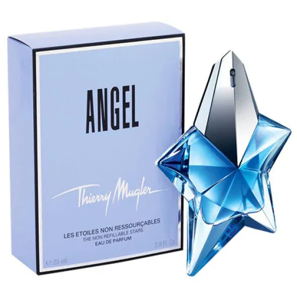 Thierry Mugler Angel Women's Perfume/Cologne For Women Eau De Parfum 0.8 oz Refillable / 0.8 oz non Refillable / 1.7 oz / 3.4 oz / 3.4 oz Refill / Gift set 0.8 oz Edp 0.8 oz Refillable