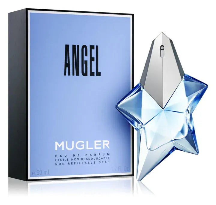 Thierry Mugler Angel Women's Perfume/Cologne For Women Eau De Parfum 0.8 oz Refillable / 0.8 oz non Refillable / 1.7 oz / 3.4 oz / 3.4 oz Refill / Gift set 0.8 oz Edp 1.7 oz Non Refillable