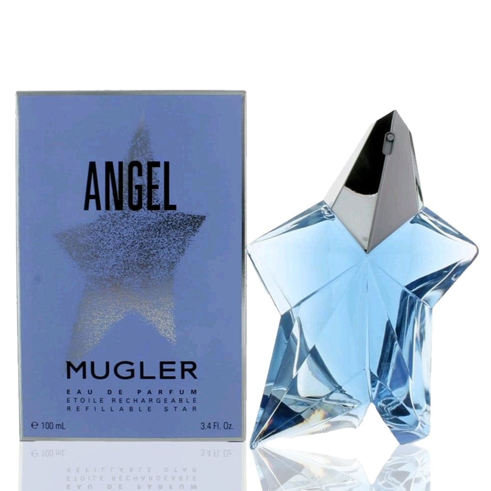 Thierry Mugler Angel Women's Perfume/Cologne For Women Eau De Parfum 0.8 oz Refillable / 0.8 oz non Refillable / 1.7 oz / 3.4 oz / 3.4 oz Refill / Gift set 0.8 oz Edp 3.4 oz Refillable