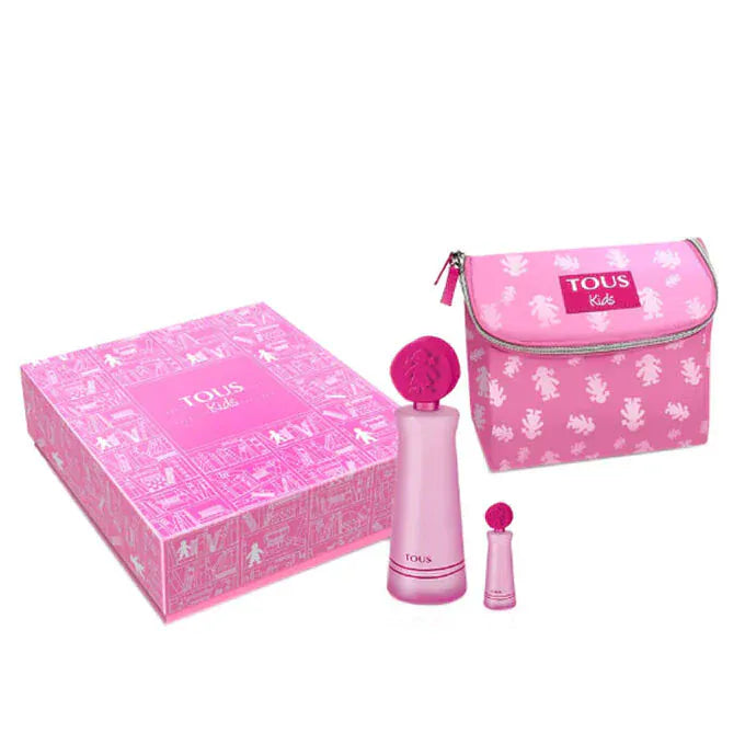 Tous Kids Girl Pink For Women Eau de Toilette Gift Set 3.4 oz / 100 ml