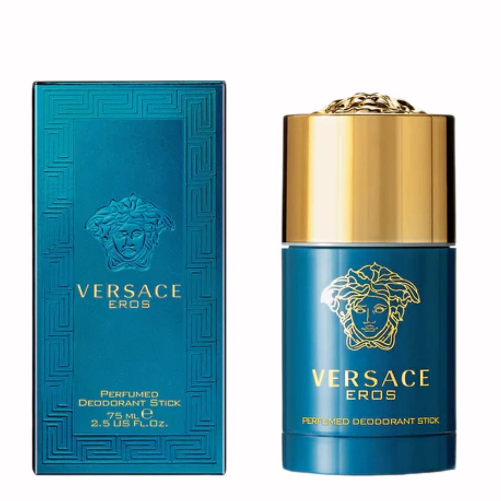 Versace Eros Cologne For Men Eau De Toilette Deodorant Stick 2.5 oz / 75 ml