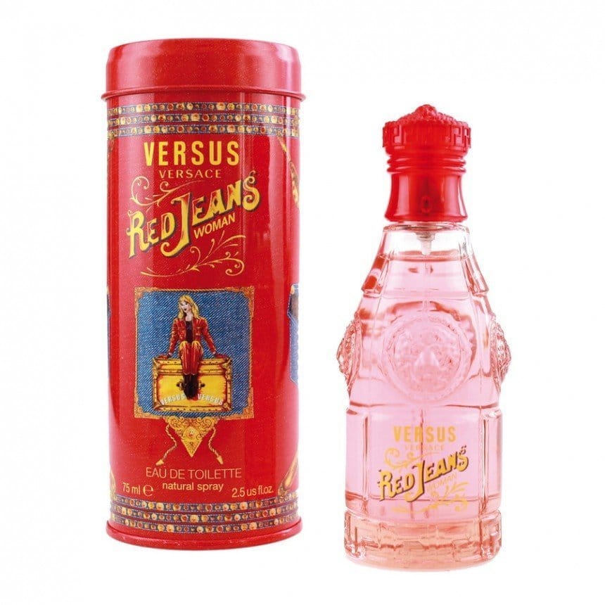 Versace Red Jeans For Women Eau de Toilette 2.5 oz / 75 ml