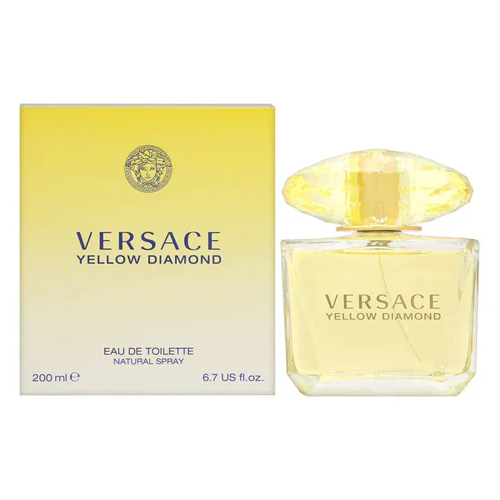 Versace Yellow Diamond For Women Eau De Toilette 6.7 oz / 200 ml