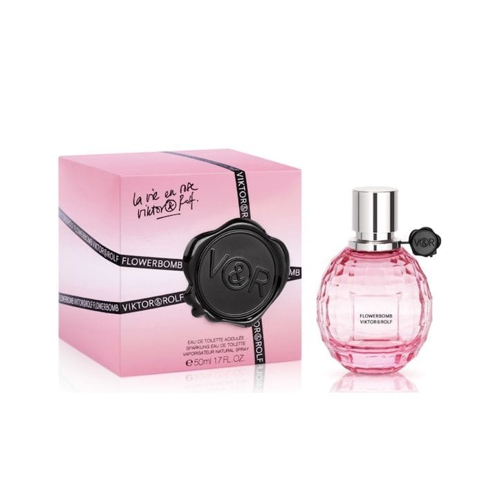 Viktor & Rolf Flowerbomb La Vie En Rose For Women Eau De Toilette 1.7 oz / 50 ml