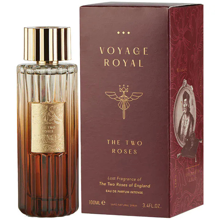 Voyage Royal The Two Roses Unisex Perfume/Cologne For Men & Women Eau de Parfum 3.4 Oz Edp
