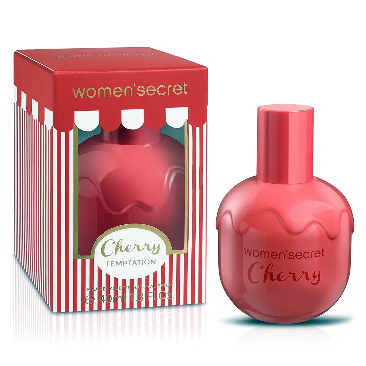 Women'Secret Cherry Temptation Women’s Perfume/Cologne For Women Eau de Toilette 1.3 oz Edp